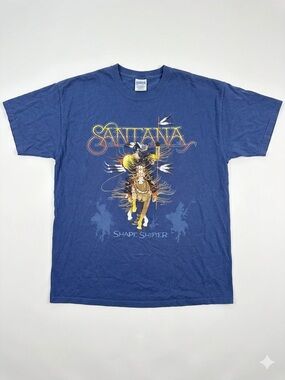 Carlos Santana Shape Shifter Band Concert Shirt - Size XL